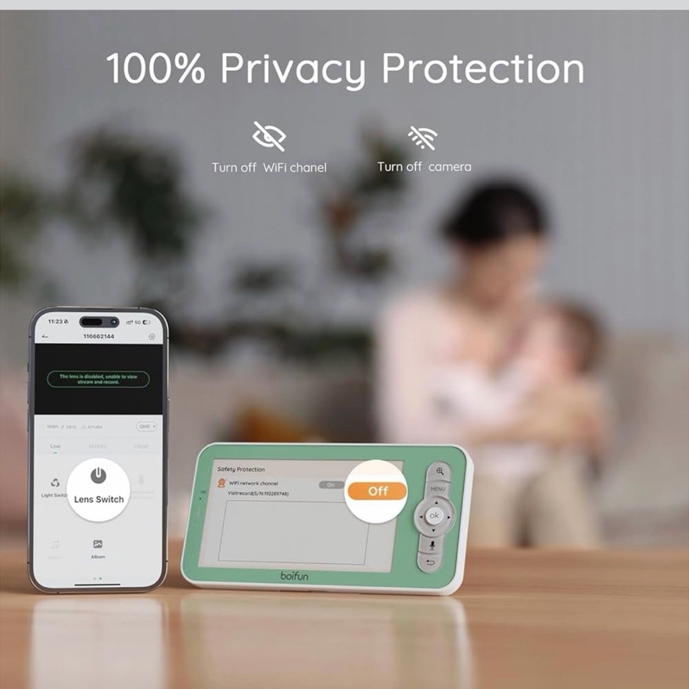 Smart Baby Monitor with Camera - Picture 6 of 7